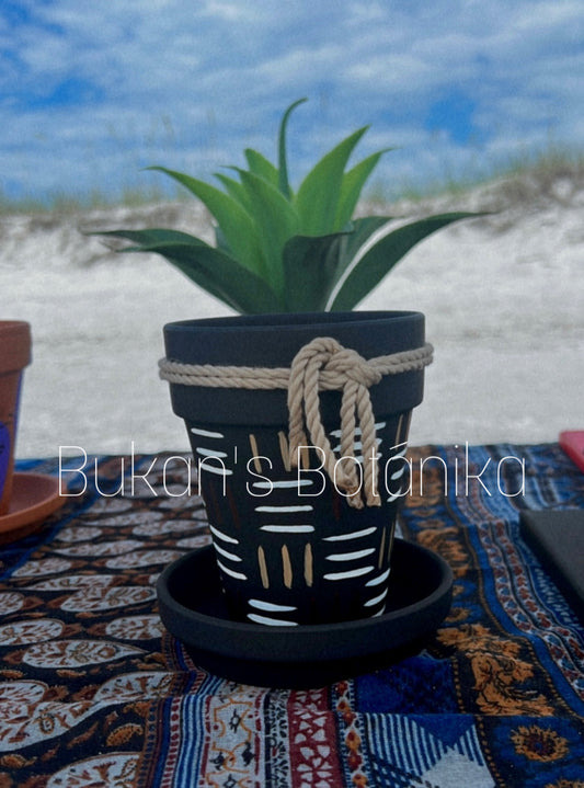 Hand Painted Planters Pot